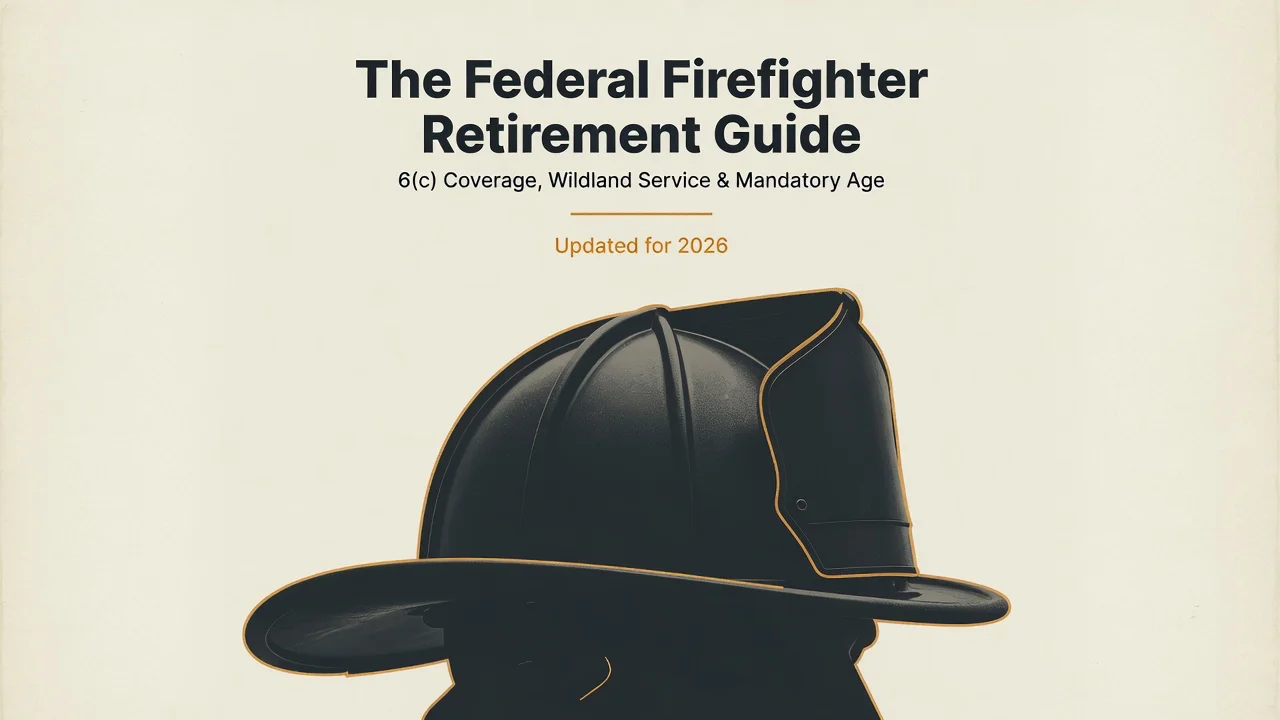 Federal Firefighter Retirement Guide — 6(c), GW Pay & Mandatory Separation